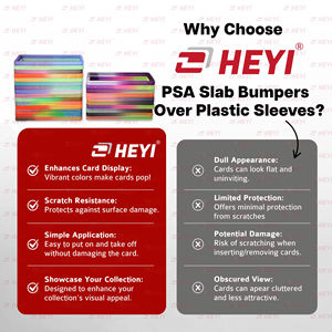 Protector de Tarjetas Graduadas con Diseño Degradado de Color Brillante Multicolor, Protector de TPU para Tarjetas Graduadas - Product Image 5