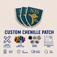 Écussons brodés personnalisés classiques à thermocoller en sergé tissé avec logo de marque pour vêtements, chapeaux, sacs, vestes et uniformes