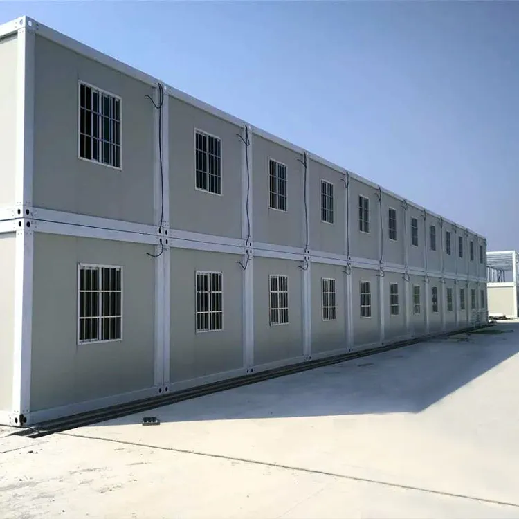 Casette prefabbricate modulari multipiano per il personale a basso costo e per il campeggio Container
