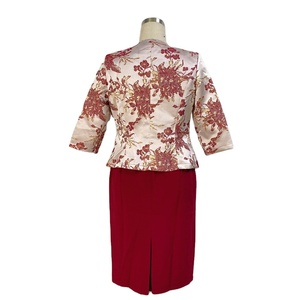 # 4299 Vestidos de Iglesia para Mujeres de Zimbabue con Chaqueta Estampada - Product Image 3