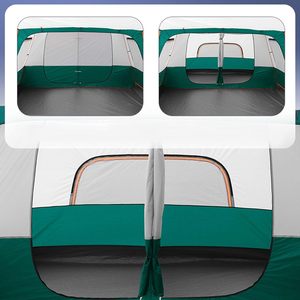 Tente Moderne Simple en Nylon Imperméable, Anti-taches, Coupe-vent, Quatre Saisons, Ouverture Automatique Rapide, Grande, Portable, Une Chambre - Product Image 4