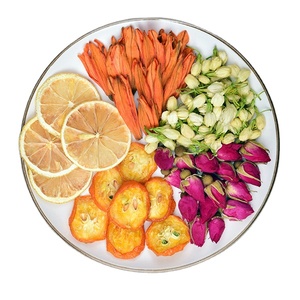 Mix çiçekler tomurcukları çay limon zambak yasemin gül çiçek ve Kumquat karışımlı çiçek ve meyve çayı - Product Image 1