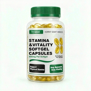 Gélules de 800mg de Horny Goat Weed pour l'endurance et la vitalité (90 pièces) – Complément pour soutenir l'endurance physique et maintenir la vitalité quotidienne - Product Image 1