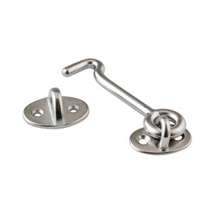 86mm 316 Stainless Steel Hooks New Marine and Yacht <b>Accessories</b> Marine Hardware with Plastic Eye Rings Chains <b>Connector</b> Type - Product Image 1