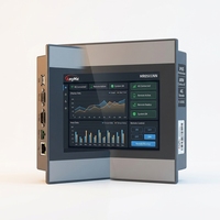 Panel Táctil HMI de Alta Calidad con Descuento, Compatible con Todas las Marcas, PLC HMI Todo en Uno, Interfaz Hombre-Máquina Industrial con Ethernet