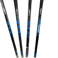 Bâton de hockey sur glace en carbone Hyplite super léger personnalisé 375g 100% carbone