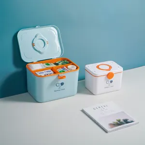 Hochwertige Outdoor Survival Wasserdichte medizinische Notfall Kunststoff Erste-Hilfe-Kit Box