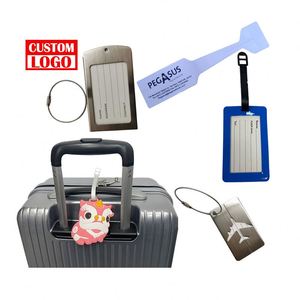 Özel Tasarım Çevre Dostu Şık Bagaj Etiketleri Döngülü Dayanıklı Akıllı Bagaj Etiketi Deri Pasaportluk ve Bagaj Etiketi - Product Image 1