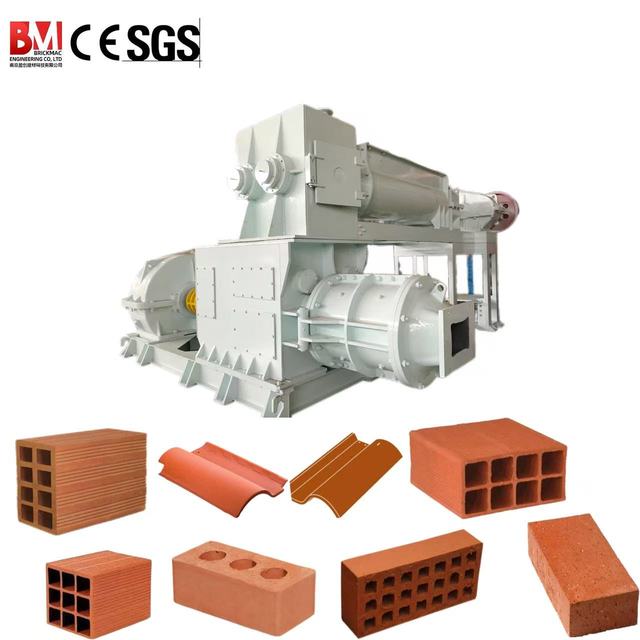 High Capacity Brick Making Machine Maquinaria Para Fabricar Ladrillos Clay Brick Block Pressing Extruder Making Machine