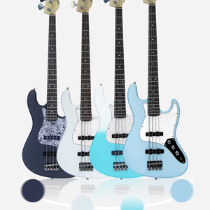 Guitar bass điện 4 dây chuyên nghiệp với gỗ Maple Canada và gỗ Poplar mặt sau/bên, bộ sản phẩm nguyên vẹn với giá cả cạnh tranh - Product Image 5