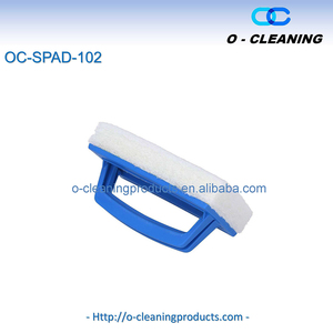<span class=keywords><strong>Brosse</strong></span> à récurer en éponge <span class=keywords><strong>pour</strong></span> le nettoyage de l'évier de la baignoire, tampon à récurer anti-rayures <span class=keywords><strong>pour</strong></span> la salle de bain, dissolvant <span class=keywords><strong>d</strong></span>'écume de savon. - Product Image 5