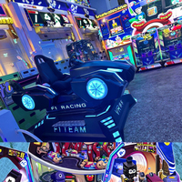Machine de jeu VR miniature personnalisée, équipement d'arcade de réalité virtuelle commercial pour parc d'attractions intérieur, centre commercial, centre de jeux