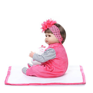 Nouveau Lifereborn Reborn Baby Dolls 40CM Full Silicone <span class=keywords><strong>Bebe</strong></span> Lifelike Reborn Dolls avec vêtements - Product Image 4