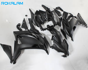 Carenados Completos en Negro Mate para <span class=keywords><strong>Kawasaki</strong></span> <span class=keywords><strong>Ninja</strong></span> <span class=keywords><strong>650</strong></span> ER-6F 2020 2021 <span class=keywords><strong>2022</strong></span> 2023, Kit de Carrocería Ninja650 20-23, Carenado Deportivo de Repuesto - Product Image 1
