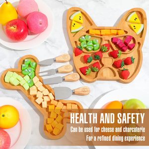Plateaux <span class=keywords><strong>de</strong></span> charcuterie au <span class=keywords><strong>fromage</strong></span> <span class=keywords><strong>français</strong></span> très demandés avec 4 spatules assorties, <span class=keywords><strong>plateau</strong></span> <span class=keywords><strong>de</strong></span> service en bambou, <span class=keywords><strong>plateau</strong></span> d'apéritif - Product Image 2