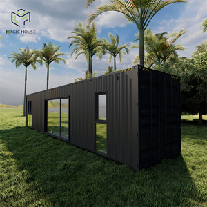 Prefab Backyard Studio Tiny Homes Work Room Kit Casas Airbnb <span class=keywords><strong>Alquiler</strong></span> Casas de vacaciones de verano Living Container House Sheds - Product Image 1