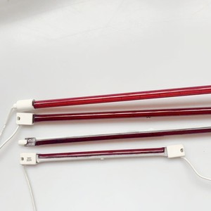 Último diseño Ruby onda corta 220V 1000W lámpara de <span class=keywords><strong>baño</strong></span> de calor infrarroja halógena de cuarzo de cerámica de doble capa - Product Image 6