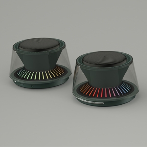 Haut-parleur Bluetooth portable RVB à bruit blanc, stéréo Hi-Fi, basses profondes, audio DSP, pliable, compact, étanche, lecteur de musique - Vente chaude - Product Image 5
