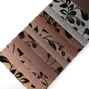 Tela de flocado transpirable de alta calidad, tejido de punto liso teñido, gamuza de trama de peso medio, venta al por mayor a buen precio - Product Image 4