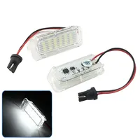 Lumière de plaque d'immatriculation LED pour Ford Mondeo MK4 Focus MK2 MK3 Fiseta MK6 S-Max MK1 C-Max MK2 Galaxy MK3