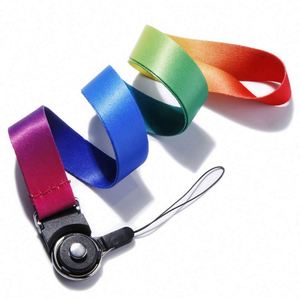 Detachable Swivel Buckle Double-Sided <b>Polyester</b> <b>Lanyard</b> With Card Holder Mobile Phone Case - Product Image 4