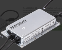 Artesyn-fuente de alimentación de convección/conducción, montaje médico avanzado de energía, LCC250-48U-4PE