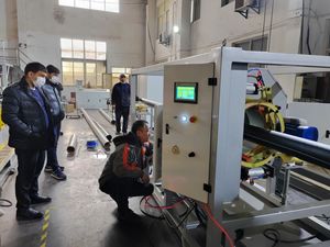 Fosita tự động nhựa PVC PE PP PPR <span class=keywords><strong>HDPE</strong></span> ống máy cắt - Product Image 3