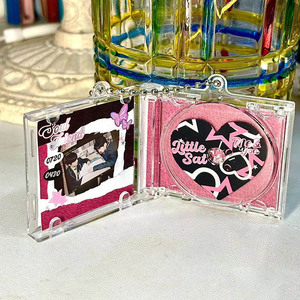 Portachiavi Personalizzato in Acrilico Stile Vintage con Foto Musicale, Canzone, Album Kpop, Mini <span class=keywords><strong>CD</strong></span> e NFC - Product Image 5