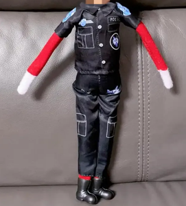 ตุ๊กตาเอลฟ์ชุด<span class=keywords><strong>ตำรวจ</strong></span><span class=keywords><strong>ตำรวจ</strong></span>เครื่องแต่งกายตุ๊กตาเอลฟ์ตุ๊กตาเอลฟ์รองเท้าผ้าใบ<span class=keywords><strong>แว่น</strong></span>ตาเอลฟ์ - Product Image 2