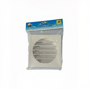 Panel de Ventilación Cuadrado de Plástico de 115 mm para Aplicaciones de Rejilla y Registro de Ventilación, para Extracción de Aire, REJILLA VENTILACIÓN PLÁSTICO - Product Image 2