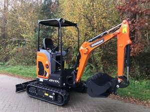 Excavadora original DX17Z Excavadora hidráulica sobre orugas en buenas condiciones - Product Image 6