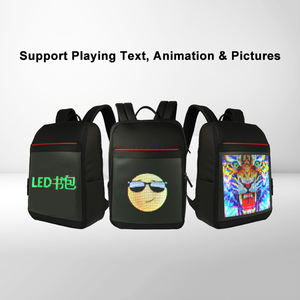 Nouveaux produits LED en promotion : Sac à dos publicitaire lumineux pour la publicité mobile, sac d'école LED, téléphone portable Bluetooth - Product Image 4
