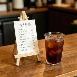 Mini Caballete de Madera con Temática del Oeste para Cumpleaños, 9x16cm, para Exhibición de Accesorios de Fotomatón - Product Image 4