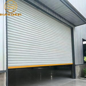 Portes <span class=keywords><strong>à</strong></span> enroulement en acier coupe-vent personnalisables, portes <span class=keywords><strong>à</strong></span> enroulement industrielles, portes de sécurité automatiques <span class=keywords><strong>à</strong></span> enroulement pour ateliers et bâtiments - Product Image 1