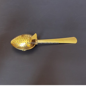 ที่กรองชาสแตนเลสทรงสตรอเบอรี่สำหรับใบชาแบบหลวม - Product Image 4