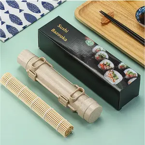 Popularity Kitchen Set Sushi Machines Utensils Accessories Bamboo Sushi Roll Making Machine Roller Food Grade Gadgets Maker