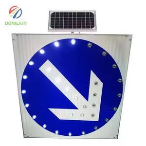 سبائك الألومنيوم الشمسية + ورقة المجلفن أدى وامض حركة المرور السهم علامة تحذير السلامة الصف الأول فيلم عاكس> صحافة بصرية - Product Image 2