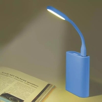 Lampe de lecture LED USB flexible, portable, compatible avec les banques d'alimentation, les ordinateurs portables et les notebooks, fournie par l'usine.