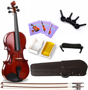 Kit de <span class=keywords><strong>violon</strong></span> professionnel en promotion en chine, ensembles d'instruments musicaux à cordes, marques AMZ, amélioration de toutes les tailles, solide - Product Image 1