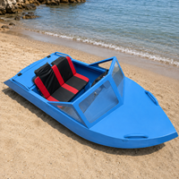 Mini jet-boat électrique haute vitesse en aluminium, sans batterie, pour la navigation rapide sur l'eau