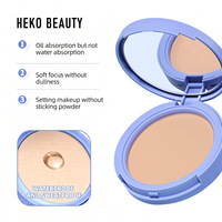 Poudre Libre Matifiante HEKO BEAUTY Contrôle du Sébum, Résistante à l'Eau et à la Transpiration, Longue Tenue pour Peaux Grasses - Exclusif