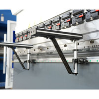DELEM DA58T MB8-125T/3200 tôle CNC plieuse CNC presse plieuse hydraulique pour fer