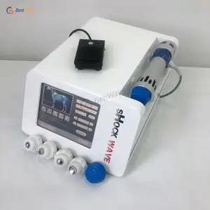 Portable Genwave Low Intensity Ka Eswt Focused Shock Wave Therapy Equine Shockwave Therapy Quick Pain Relief Machine