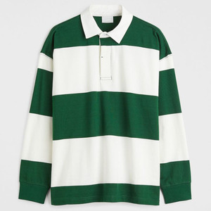 Autunno <span class=keywords><strong>collo</strong></span> <span class=keywords><strong>a</strong></span> <span class=keywords><strong>Polo</strong></span> 100% di cotone felpe per gli uomini di moda Smart Casual cotone da uomo <span class=keywords><strong>a</strong></span> righe felpe con cappuccio - Product Image 3