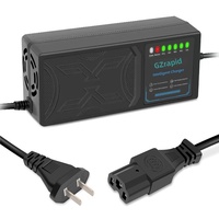 Chargeur de batterie au plomb-acide portable GZRAPID 48V20ah pour véhicule électrique avec entrée 110-240V