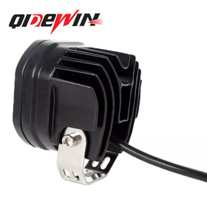 Qidewin Motorcycle Spotlight 7.7cm <b>Led</b> <b>Work</b> <b>Light</b> Dual Color White Yellow 25w 6000lm For Vehicle Roof Lighting - Product Image 2