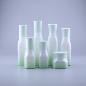 새로운 화장품 소분 용기, 고급 블랙 화장품 용기 세트 50g 유리 크림 용기 100ml 120ml 병 용기 - Product Image 1