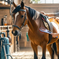 Soins du cheval portables thérapie par la lumière LED pour le corps de la jambe de cheval lumière rouge thérapie du dos du cheval soulagement de la douleur thérapie par la lumière LED