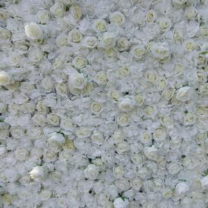 Panel de Fondo de Pared de Rosas Artificiales Personalizable, Decoración Cuadrada para Bodas y Centros Comerciales, Popular para Fotos - Product Image 6