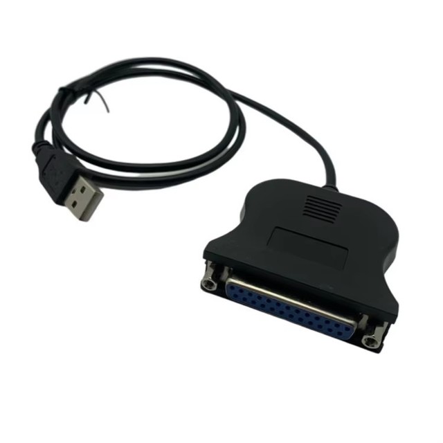 usb to 25 pinhole parallel port cable DB25 interface IEEE 1284 printer USB 2.0 cable 25 holes